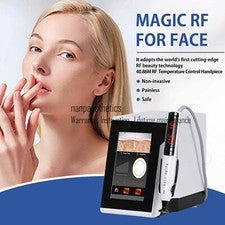 Máquina de eliminación de arrugas de estiramiento facial de ojos RF antienvejecimiento cuidado facial de la piel spa de 