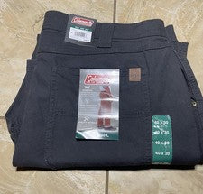 Pantalones de lona resistentes al desgarro Coleman para hombre nuevos con etiquetas talla 40X30 estilo SACS6PS668