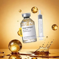 Suero facial antienvejecimiento péptido de colágeno profundo coreano cuidado de la piel reafirmante de arrugas 40 m