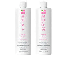 Enjuague de leche ácido Biolage Color Last para cabello teñido 16,9 oz, 2 paquetes