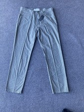 Pantalones Pd&C Para Hombre Gris Chino Ligeros Informales Exterior 34x30