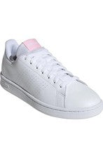 Adidas Advantage Trainer en Blanco/Rosa Multi IF6116 Mujer 7.5