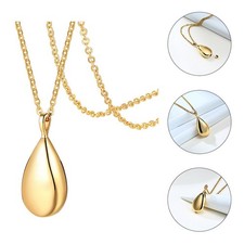 Urn Necklace Aromatherapy Perfume Diffuser Necklace Essential Oil Necklace