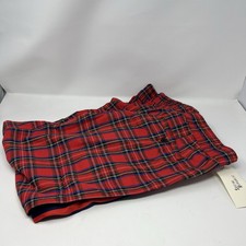 Pijama rojo a cuadros Social Republic pantalones de chándal a rayas para hombre nuevo con etiquetas
