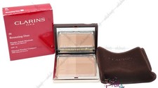 Clarins Bronzing Duo Polvo Mineral Compacto (03 Oscuro) FPS 15 0.35oz Nuevo En Caja