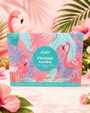 Paleta iluminador de mejillas y sombras de ojos JOAH Beauty Flamingo Garden