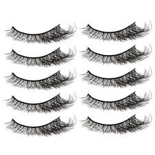 1 Box gefälschte Wimpern flauschige gefälschte Wimpern Augen Schönheit Wimpern