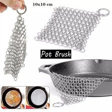 Fregadora de alambre de acero inoxidable para utensilios de cocina y mantenimiento de utensilios de cocina