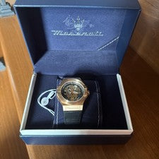 Reloj Hombre Maserati R8821108053 Potenza Automático 42mm 10ATM