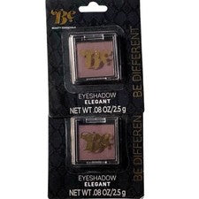 Sombra de ojos Beauty Essentials (púrpura) 2-PK, elegante, compacta, 0,08 oz. Cada
