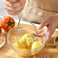 Raqueta de Huevos Herramienta Auxiliar de Cocina Set Mango Ergonómico Diseño Compacto En