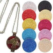 Essential Oil Necklaces for Women Diffuser Pendant Aromatherapy Perfume