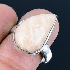 Anillo de joyería de plata 925 hecho a mano con piedras preciosas de aventuri...