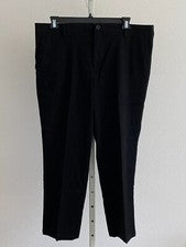 Pantalones elásticos Docker para hombre negros calce clásico caqui talla W40 X L30