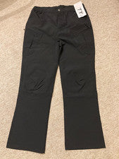 Nuevos pantalones informales negros para hombre/niño - cintura de 31 pulgadas.