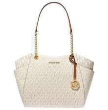 Bolso de Mano MICHAEL KORS Mujer Firma Logo Cadena de Hombro Vainilla 35S4GTVT3B