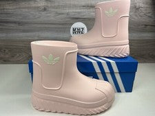 *RARA* BOTA Adidas ADIFOM Superstar con Rosa (IG4503) Lluvia Nieve Invierno NUEVA