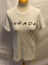 Camiseta Para Mujer Cunada Talla Pequeña Clásica Cuello Redondo Camiseta Informal Moda Diaria