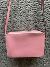 Bolso Bandolera Kate Spade New York Para Mujer Harper Cuero Guijarro Rosa Nuevo sin Etiquetas