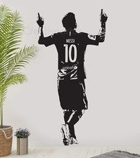 Calcomanía de pared Messi CABRA fútbol estrella arte de pared decoración del hogar Lionel Messi M1