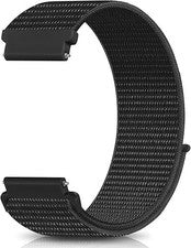 Correa de reloj de gancho y bucle de 18 mm 20 mm 22 mm compatible con Garmin Vivoactive
