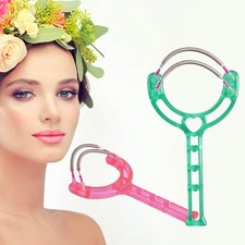 Herramienta de depilación facial reutilizable 2 piezas depiladora de resorte para el cuidado de la piel