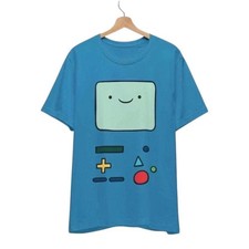 Camiseta Beemo BMO Hora de Aventuras - Camiseta Gráfica Vintage Estilo Escena Emo Dibujos Animados