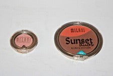Rubor y bronceador Milani Sunset Duos #04 + sombra de ojos #08A lote de 2 sellados