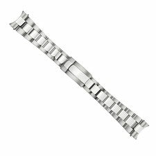 CORREA DE RELOJ OYSTER 21MM PARA ROLEX 41MM 116300 DATEJUST II 2 S/ACERO EXTREMO SÓLIDO