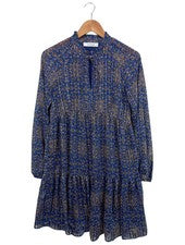 Promod Vestidos Manga Larga Azul Talla 36
