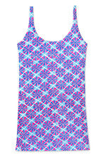 Vestido para mujer - Vestido estampado - Mini vestido - 2XL - Jersey de algodón