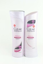 CHAMPÚ REPARADOR DE DAÑOS Y COLORES TRANSPARENTE 12,7 oz + ACONDICIONADOR 12,9 oz U5D