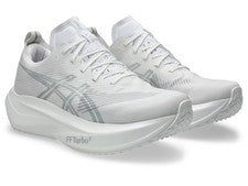 Zapatillas de running para hombre ASICS MEGABLAST 1013A170.100 blancas gris p...
