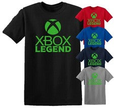 CAMISETA XBOX PARA HOMBRES ESTILO LEYENDA GAMER GAMING TOP YOUTUBE ADOLESCENTE REGALO CAMISETA NIÑOS