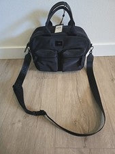 Bolso Bandolera DKNY Mujer Damian Bolso de Mano Negro/Gris Precio de Venta sugerido por el fabricante: $ 198.00 Nuevo co
