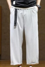 Hombre Verano Moda Informal Suelto Niño Versión Deportiva Cordón Pantalones Deportivos