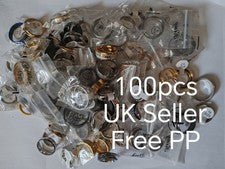 Venta al por mayor de anillos de joyería de moda de acero inoxidable de 100 piezas estilo mixto para hombres dama