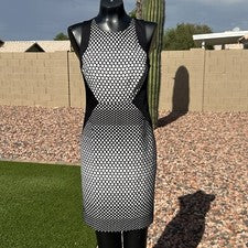 Vestido Vaina Mujer Lunares Carrera/Fiesta Talla 4
