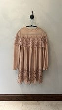 Vestido rosa pálido talla 4 de ASOS Fashion Union para mujer