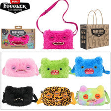 Hombres Mujeres Fuggler Bandolera Bolsos Monstruo Feo Hombro Bolso Mensajero Bolsa para Monedas