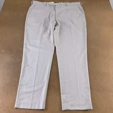 Pantalones de traje ajustados grises ajustados delanteros planos talla 44 X 32 de ASOS DESIGN para hombre nuevos