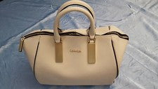 Bolso de mano grande para mujer Calvin Klein de cuero/cuir Ivy. (11).