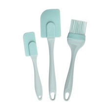 Espátulas de silicona fáciles de usar raspador de goma utensilios de cocina resistentes al calor