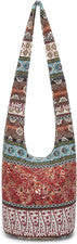 Mujeres Bolsos de Hombro Moda Lona Hippie Bandolera Bolsos Bohemio Animal Pri
