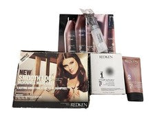 Kit de servicio REDKEN Smooth Lock cuidado térmico para cabello seco y DVD