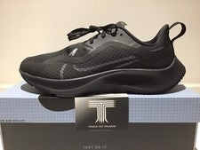 Nike Air Zoom Pegasus 37 Shield ~ CQ7935 001 ~ Reino Unido Talla 10 ~ Euro 45