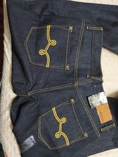 Pantalones de mezclilla LRG LR Geans para hombre 36 x 34 ajustados rectos vintage
