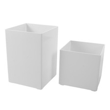 Contenedor con soporte para palillos de cocina de 2 piezas, 5,12" y 3,54" de alto, soporte para utensilios para
