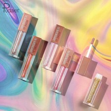 Sombra de ojos líquida brillante metálico brillante brillo diamante Pudaier maquillaje de belleza