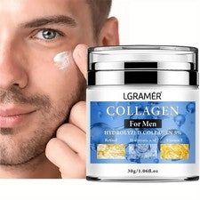 Crema hidratante de colágeno con retinol para hombre antienvejecimiento reafirmante cuidado facial de la piel EE. UU.